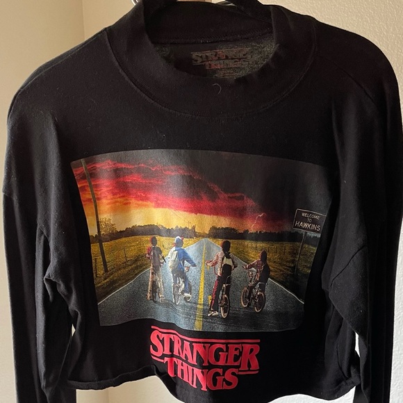 Long sleeve crop top - Picture 2 of 3